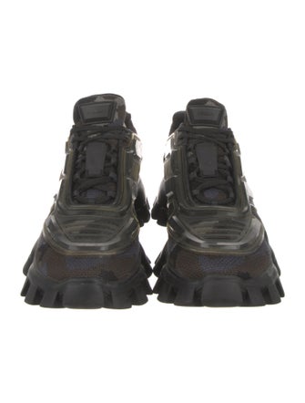 Prada Mesh Printed Chunky Sneakers