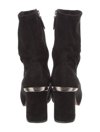 Prada Suede Sock Boots