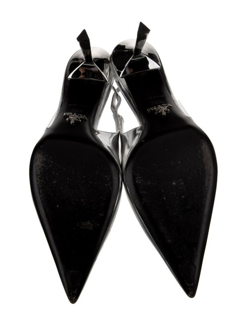 Prada Patent Leather Slingback Pumps