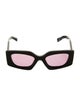 Prada Square Tinted Sunglasses