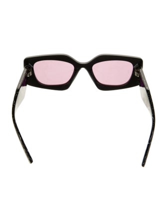 Prada Square Tinted Sunglasses