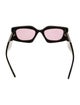 Prada Square Tinted Sunglasses