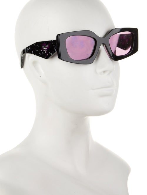 Prada Square Tinted Sunglasses