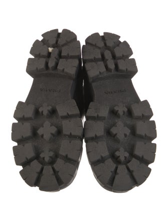 Prada Leather Chelsea Boots