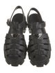 Prada Rubber Slingback Sandals