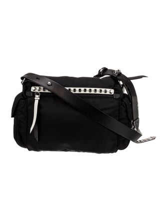 Prada Vela Nylon Crossbody Bag