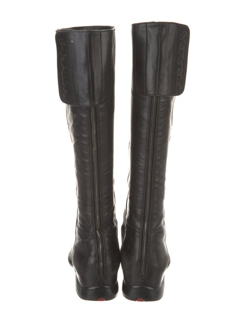 Prada Leather Riding Boots