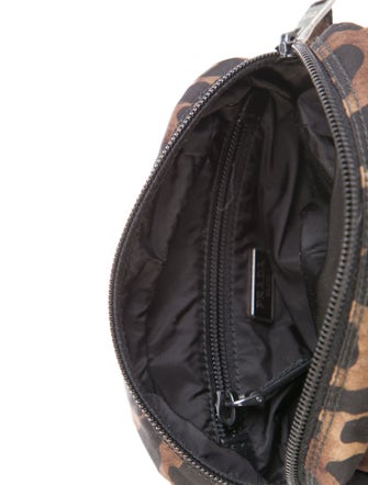 Prada Leopard Print Cosmetic Pouch