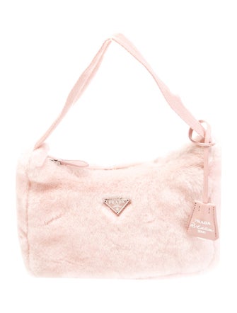 Prada Enameled Metal Triangle Re-Edition 2000