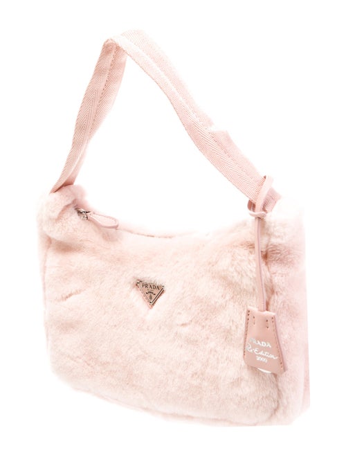 Prada Enameled Metal Triangle Re-Edition 2000