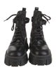Prada Leather Combat Boots