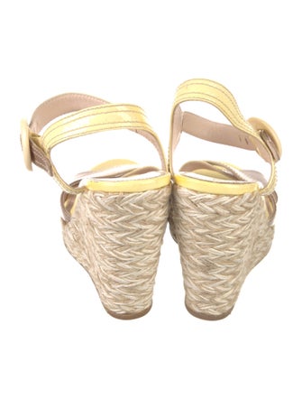 Prada Patent Leather Espadrilles