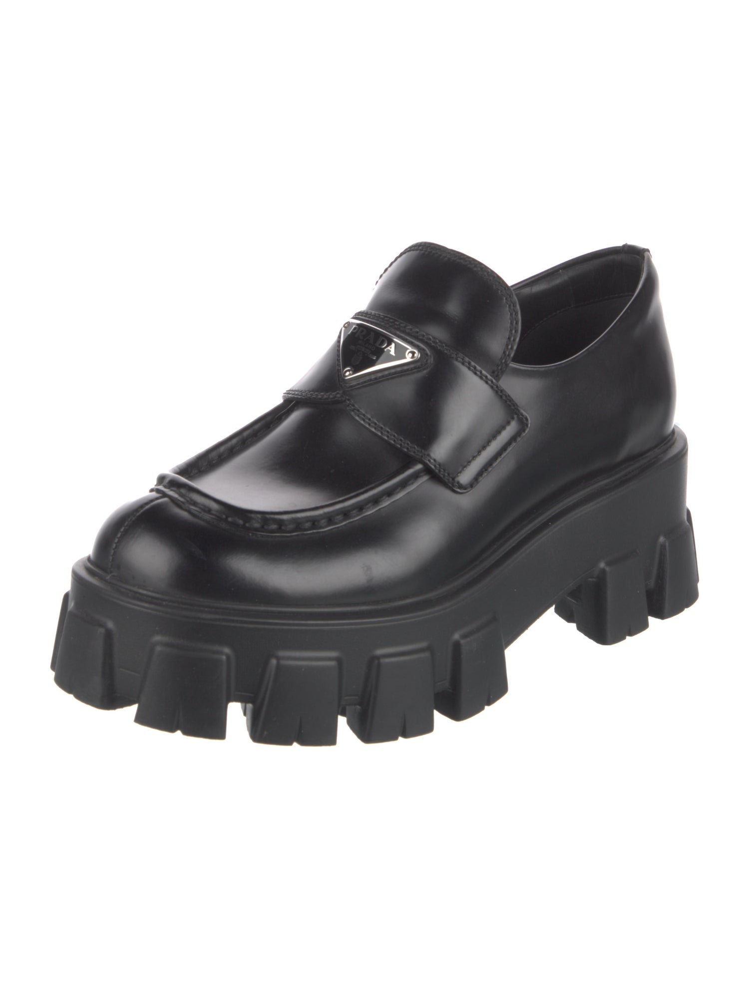 Prada Leather Loafers