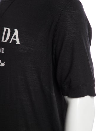 Prada 2021 Signature Logo T-Shirt