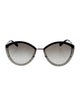 Prada Oversize Gradient Sunglasses