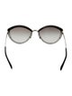 Prada Oversize Gradient Sunglasses