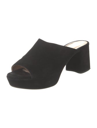 Prada Suede Mules