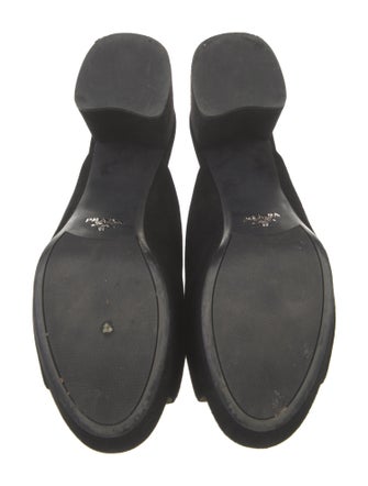 Prada Suede Mules