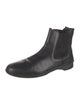 Prada Leather Chelsea Boots