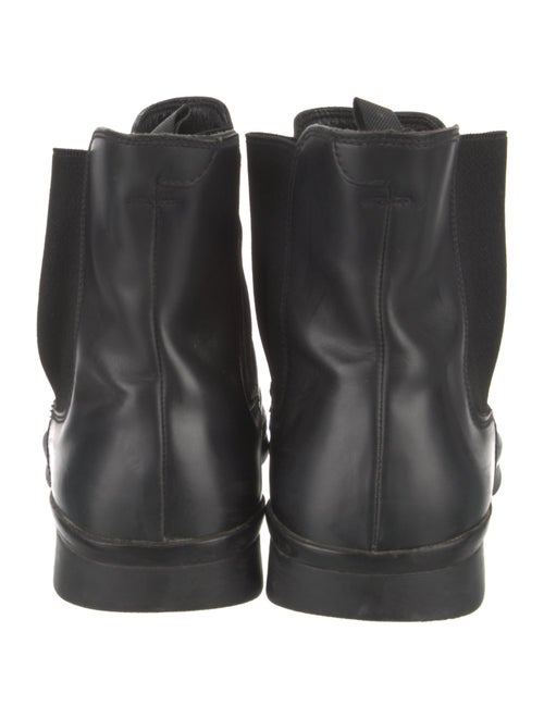 Prada Leather Chelsea Boots