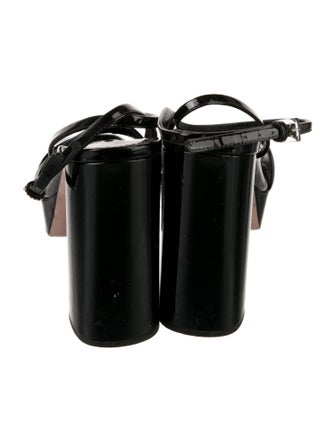 Prada Patent Leather Sandals