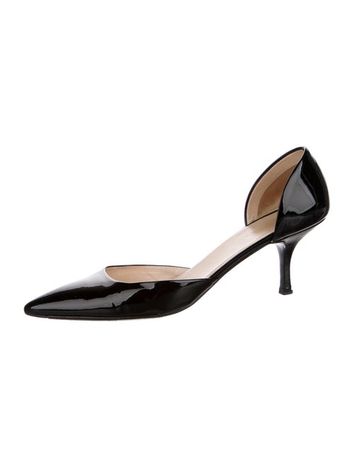 Prada Patent Leather D'Orsay Pumps