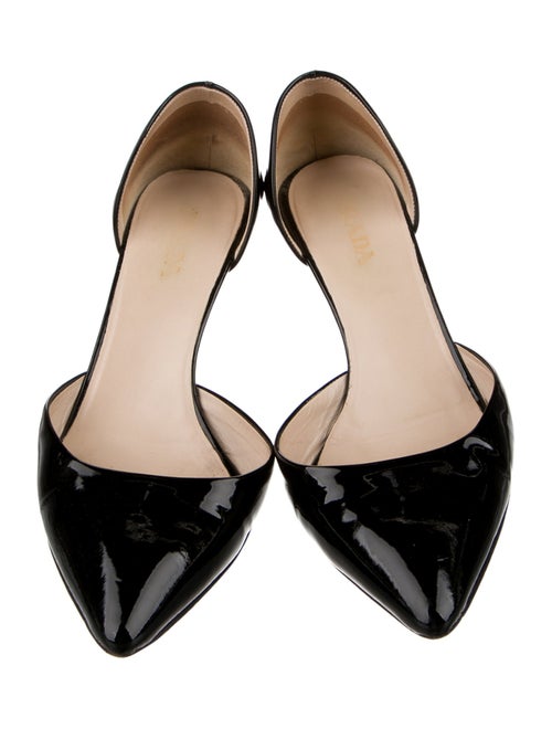 Prada Patent Leather D'Orsay Pumps