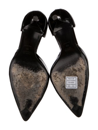 Prada Patent Leather D'Orsay Pumps