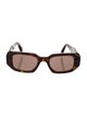 Prada Square Tinted Sunglasses