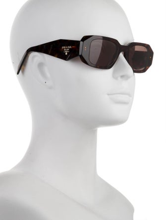 Prada Square Tinted Sunglasses