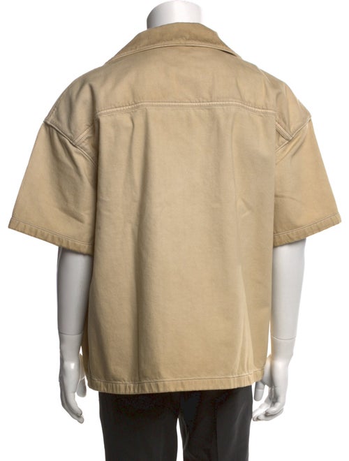 Prada 2024 Enameled Metal Triangle Shirt