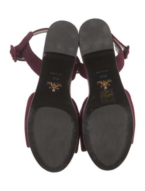Prada Suede Sandals