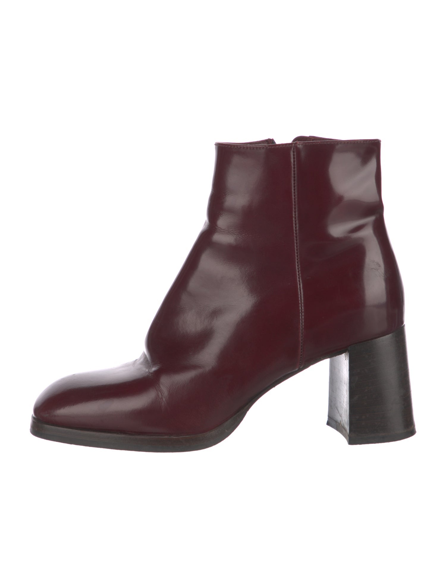 Prada Patent Leather Boots