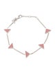 Prada Enamel Triangle Link Bracelet