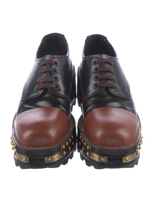 Prada Leather Derby Shoes