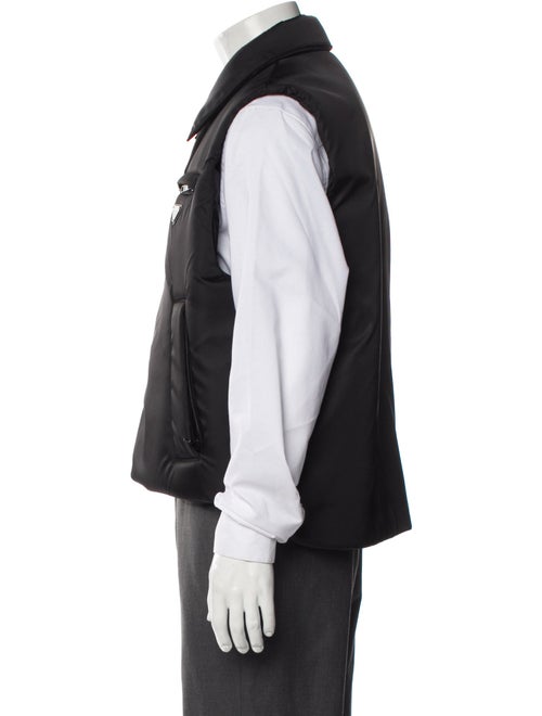 Prada 2018 Enameled Metal Triangle Vest