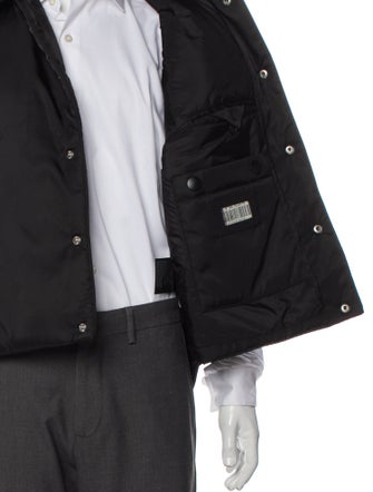 Prada 2018 Enameled Metal Triangle Vest