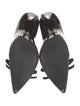 Prada Patent Leather Bow Accents Pumps