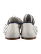 Prada Leather Whipstitch Trim Oxfords