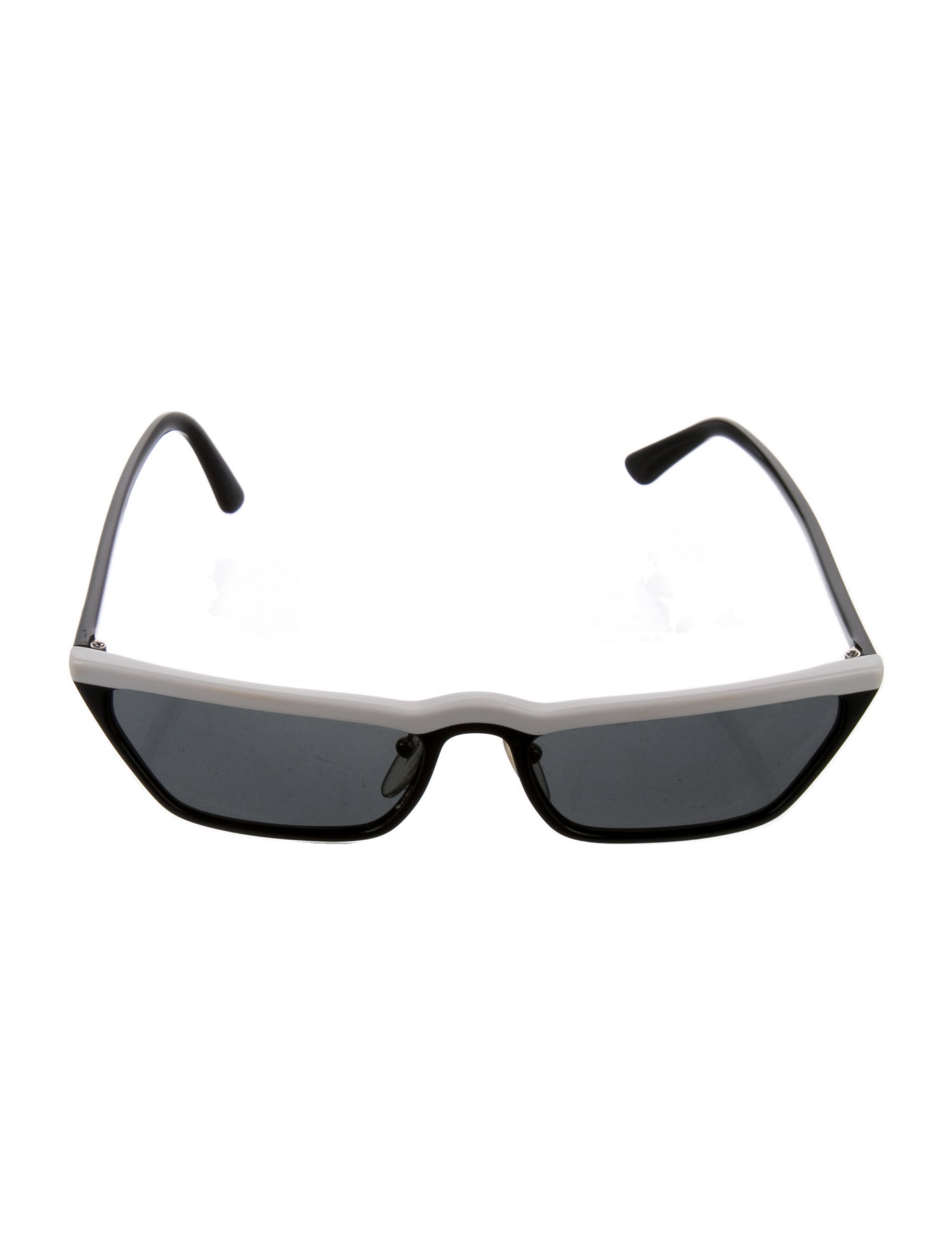 Prada Shield Mirrored Sunglasses