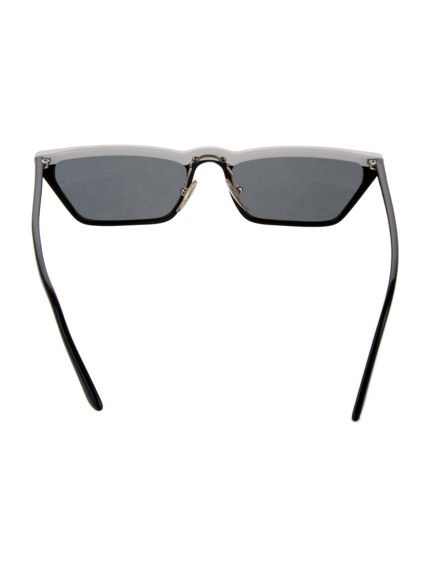 Prada Shield Mirrored Sunglasses