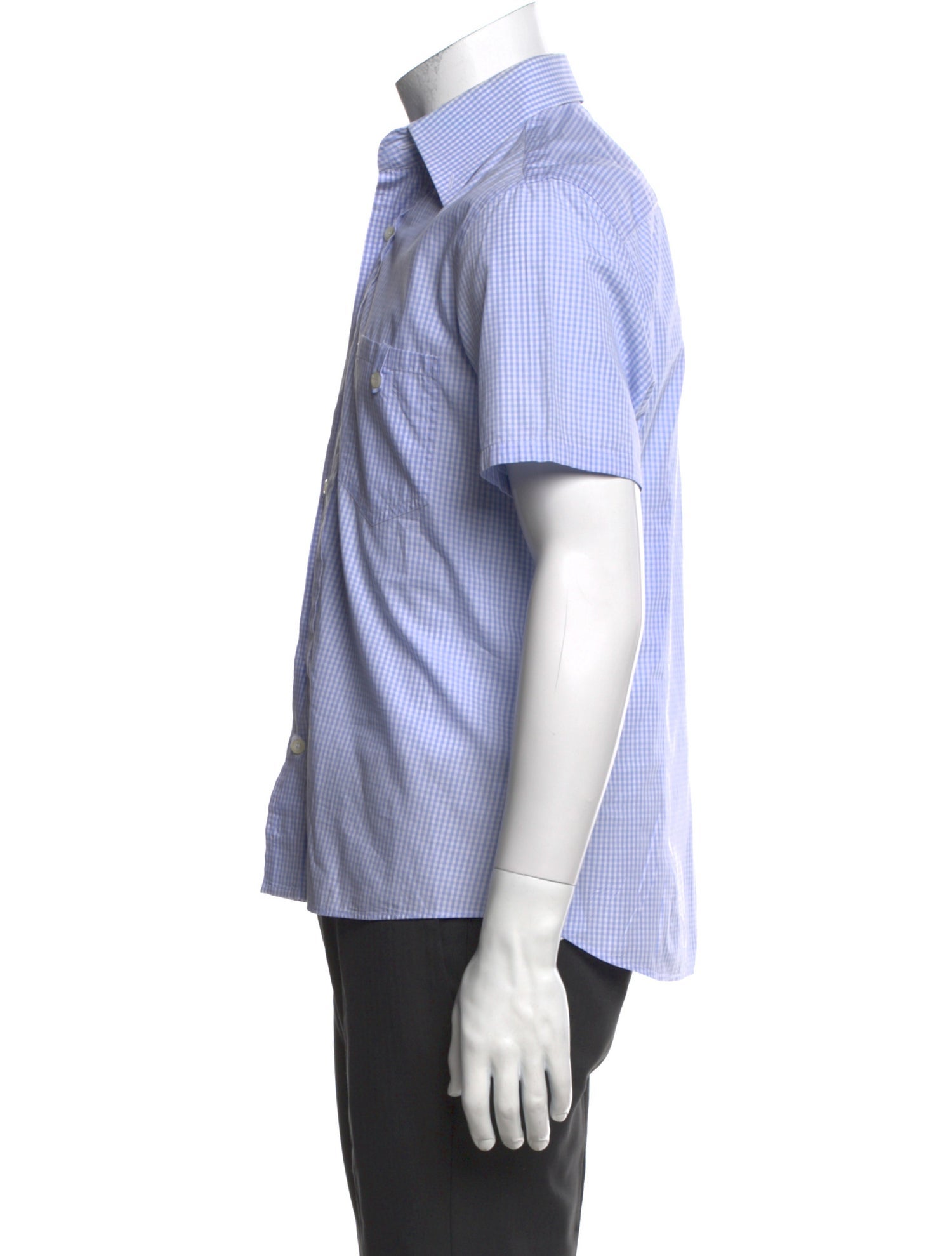 Prada 2014 Plaid Print Shirt