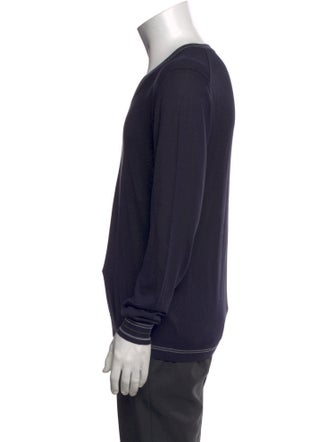 Prada V-Neck Long Sleeve Pullover