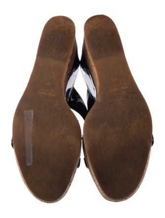 Prada Patent Leather Slides