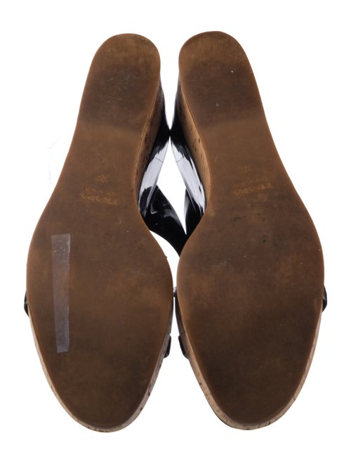 Prada Patent Leather Slides