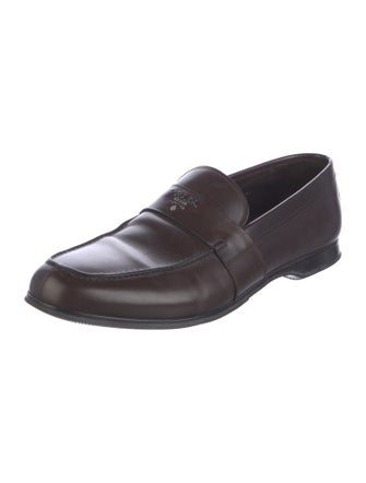 Prada Leather Dress Loafers