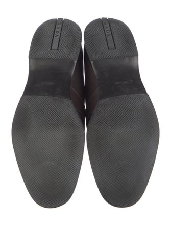Prada Leather Dress Loafers