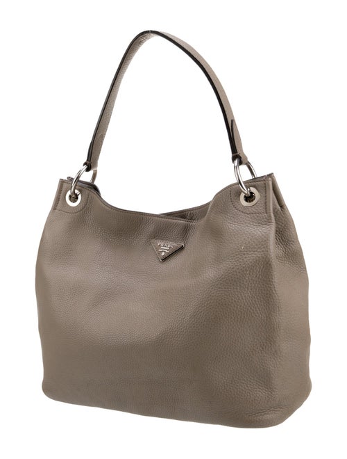 Prada Vitello Daino Leather Hobo