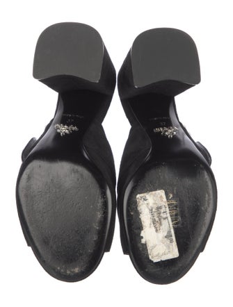 Prada Suede Slides