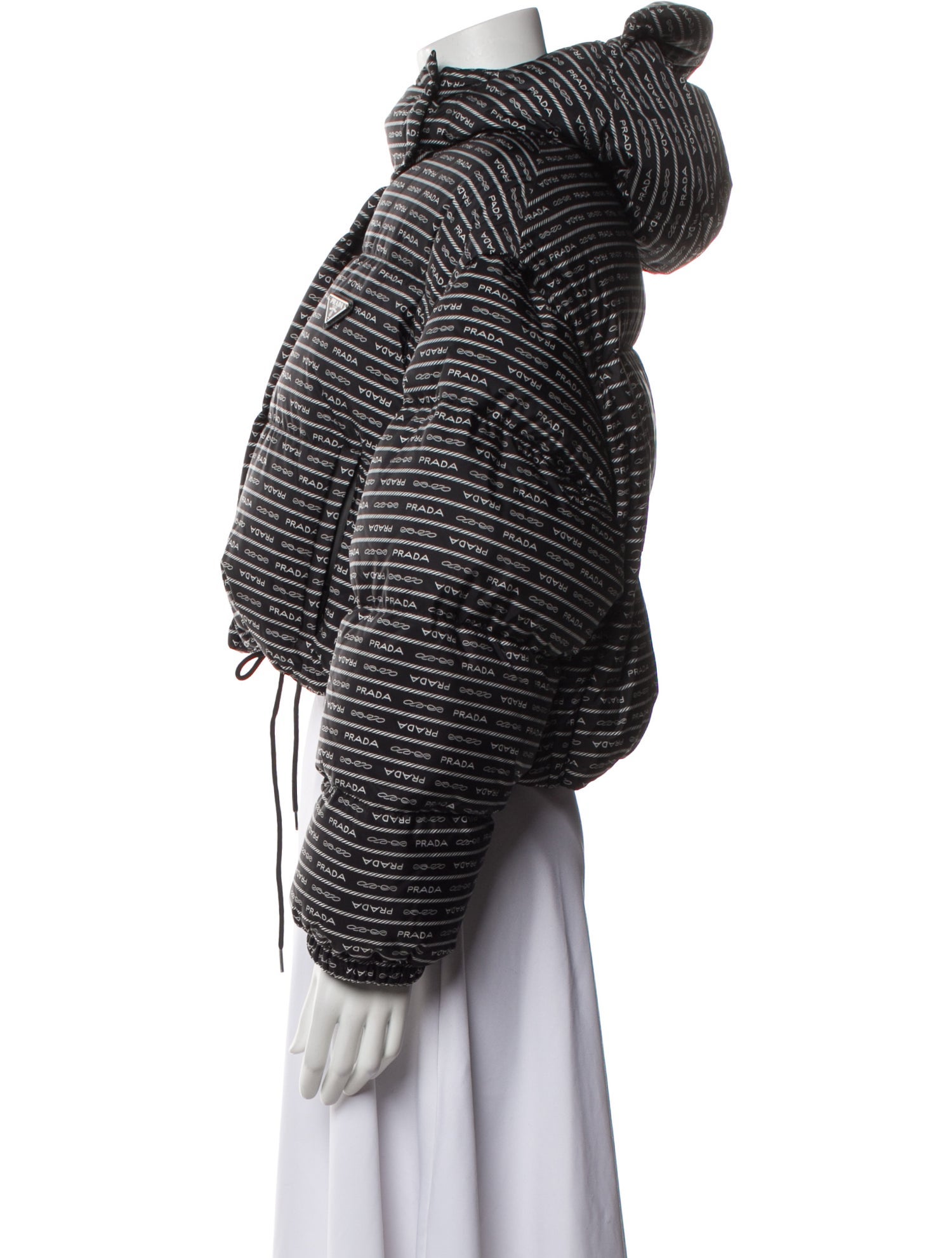 Prada 2023 Re-Nylon Convertible Down Jacket w/ Tags